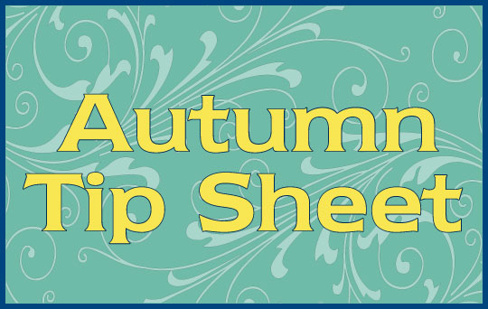 Autumn Tip Sheet