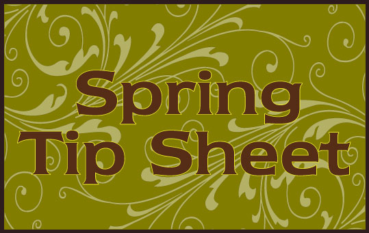 Spring Tip Sheet