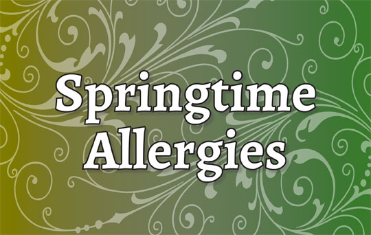 Preventing Springtime Allergies (plus a helpful kit)